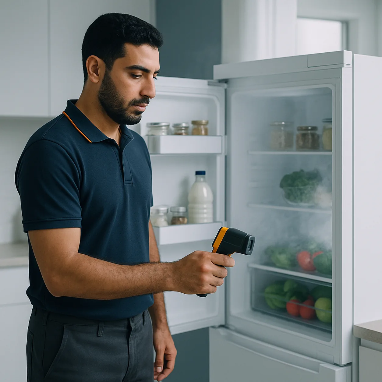صيانة ثلاجة اندست نوفروست في البيت
